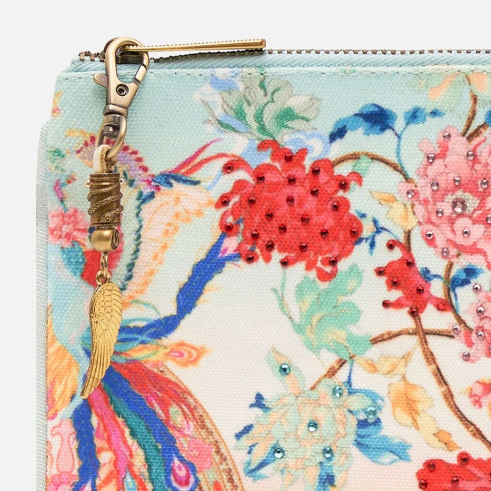 CAMILLA Go Stag Small Canvas Clutch - BNWT - Picture 2 of 2